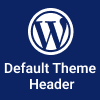 Wordpress Default Theme Header Generator